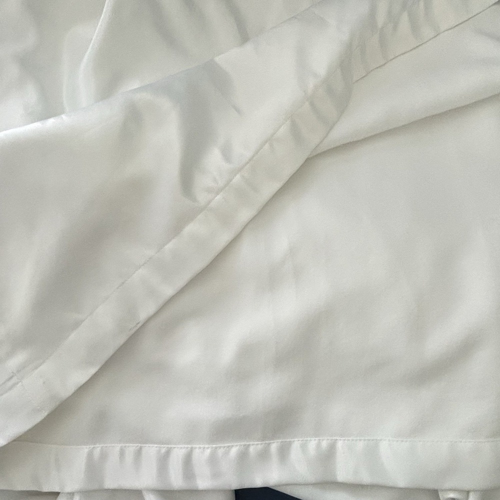 Vintage Barbizon Women's XL Nightgown Lace Cuddleskin Satin NWT White Retro 80s - Picture 8 of 13